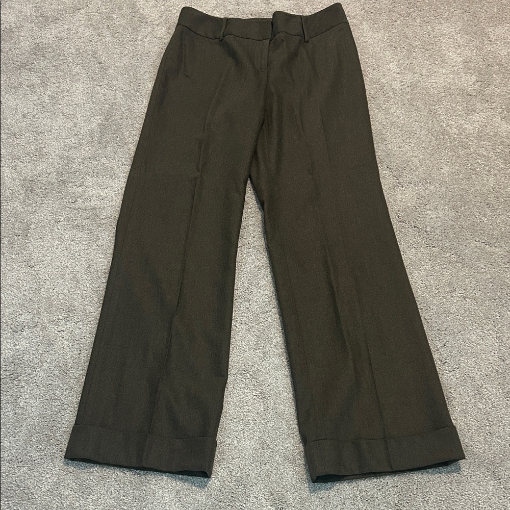 Ann Taylor Olive Green Trousers